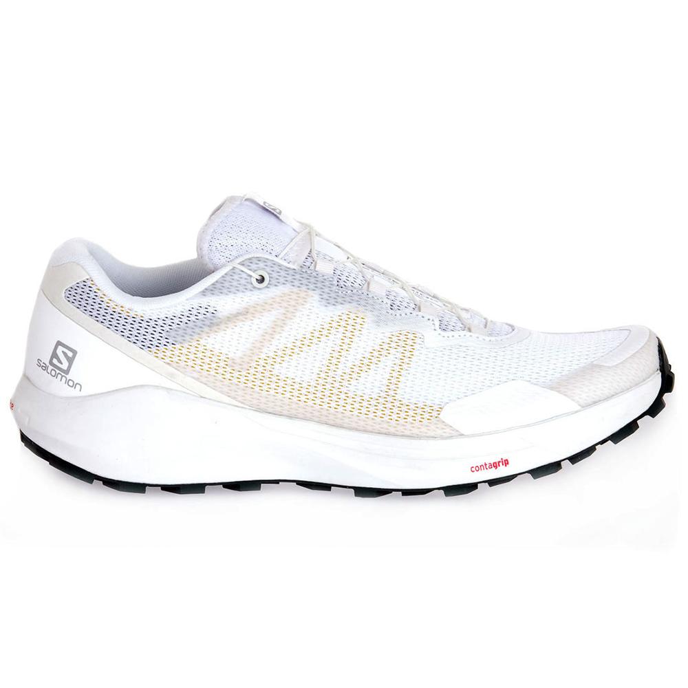 SALOMON SENSE RIDE 3 Philippines - Men's Road Running Shoes - White | 745812-EUJ